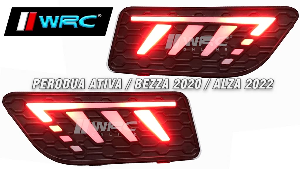 Perodua Ativa / Bezza 2020 - 2022 / Alza 2022 3D Dynamic Rear Bumper ...