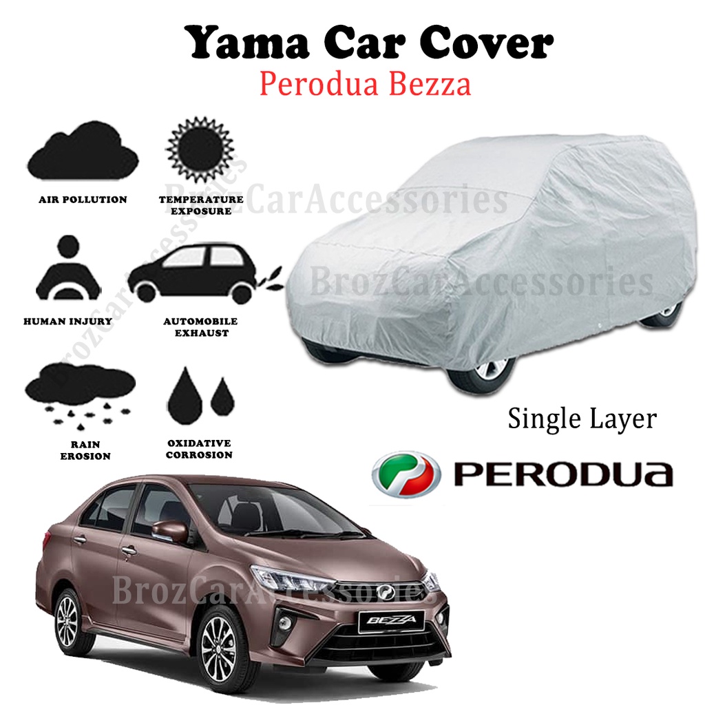 Selimut kereta Yama Car Covers - For Perodua Bezza L Size Anti UV ...