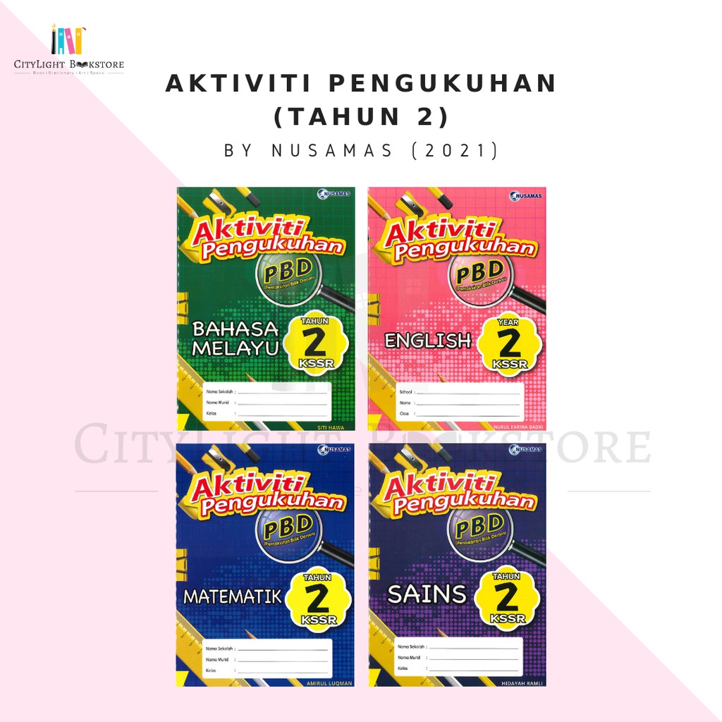 [CITYLIGHT] Buku Latihan: Aktiviti Pengukuhan PBD Tahun 2 (2021 ...