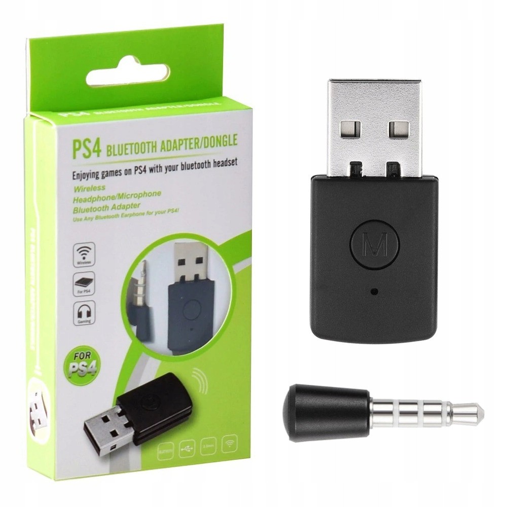 PS5 PS4 Wireless Bluetooth USB Adapter Dongle 4.0 Receiver for Playstation 4 PS4 Headphone Microphone Shopee Malaysia