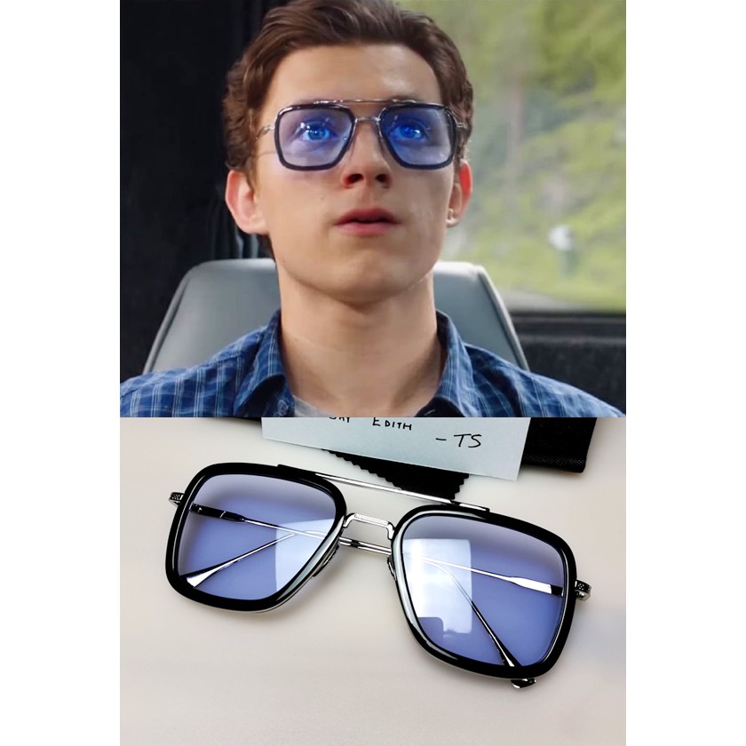 Tony Stark Iron Man & Spider-man EDITH glasses | Shopee Malaysia