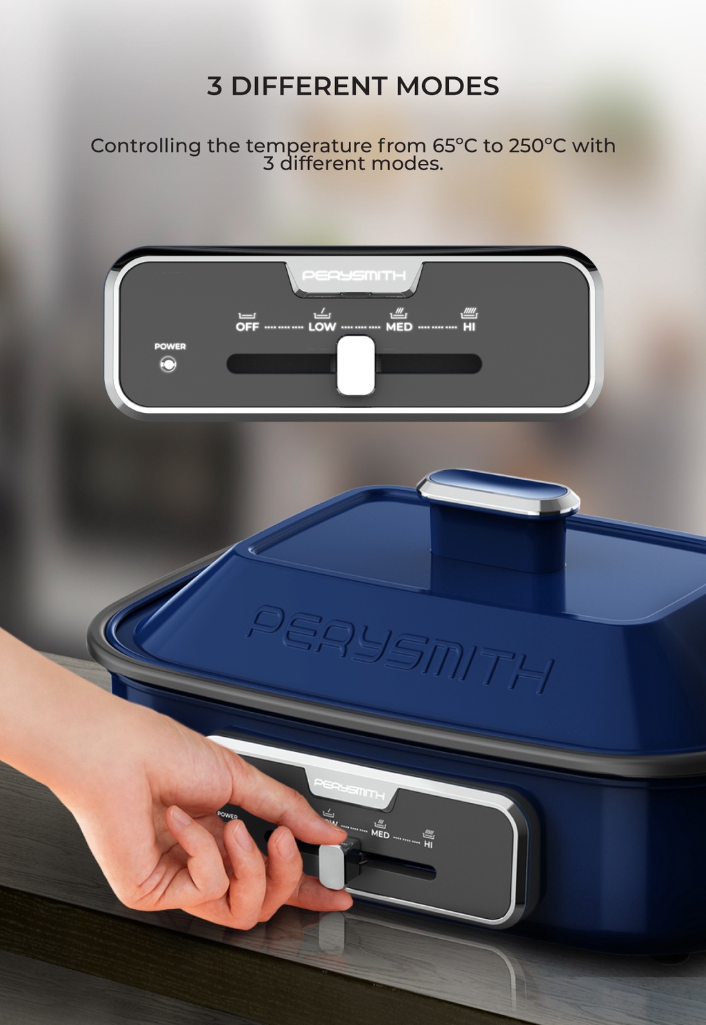 PerySmith AllInOne Multi Cooker Retro Series RT1000 Shopee Malaysia