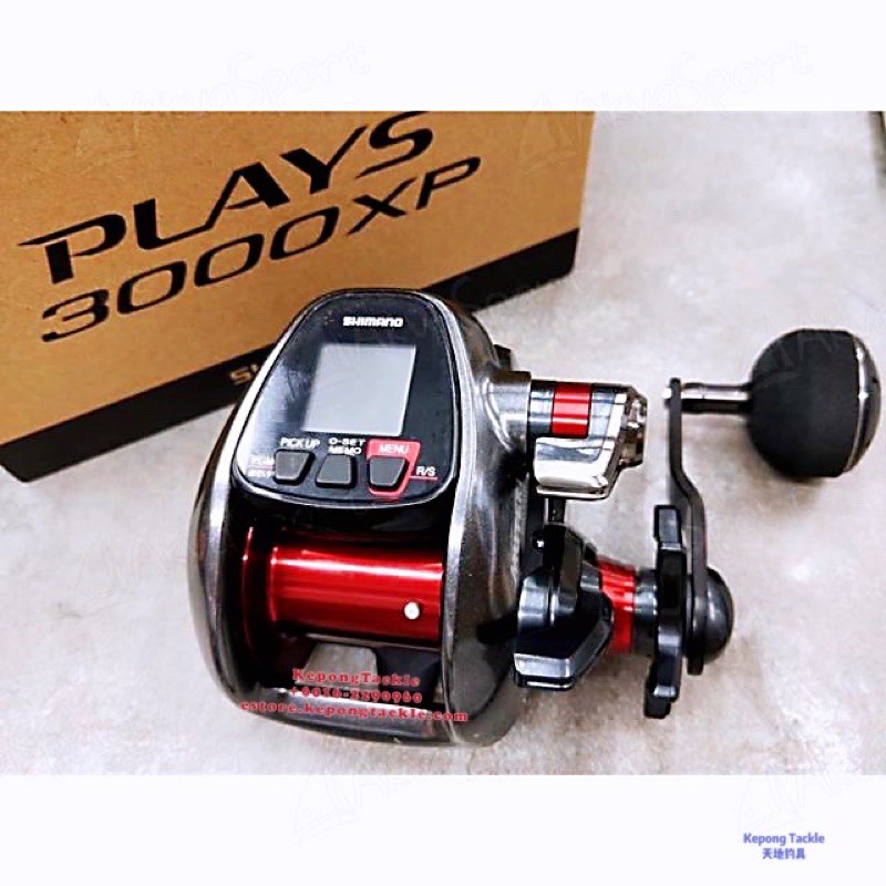 18 Shimano Plays 3000XP Dendomaru Electric reel with One Year