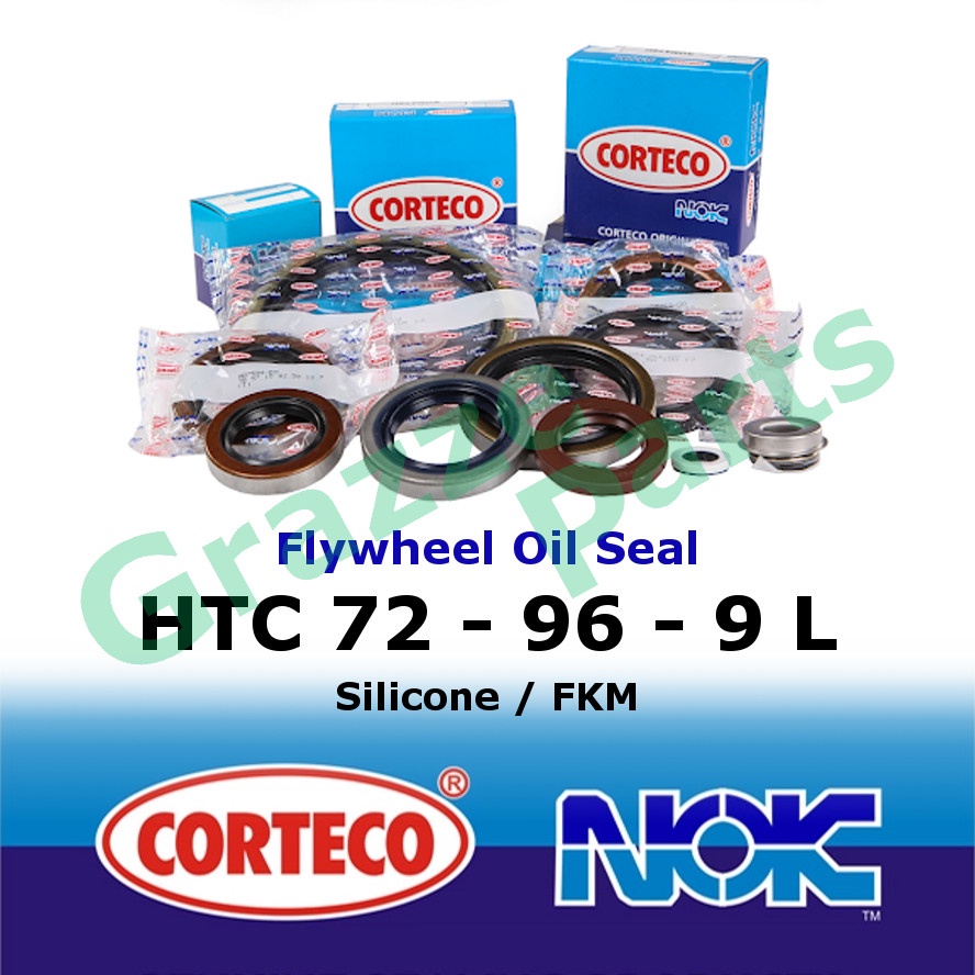 NOK Flywheel Crankshaft Oil Seal Saga 12V Wira 1.3 1.5 Waja Persona Gen2 BLM FL FLX Satria Neo