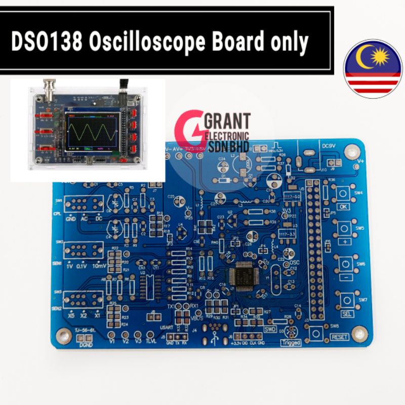 DSO138 Oscilloscope Board only | Shopee Malaysia