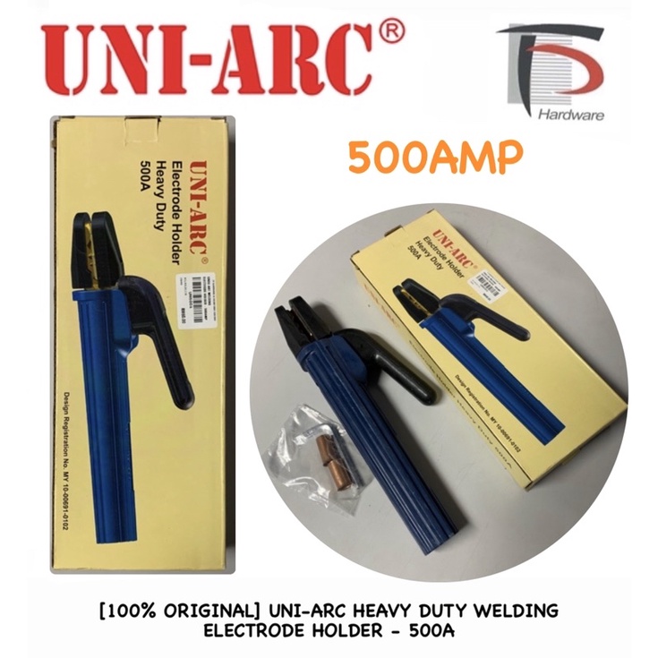 [100 ORIGINAL] UNIARC HEAVY DUTY WELDING ELECTRODE HOLDER 500A
