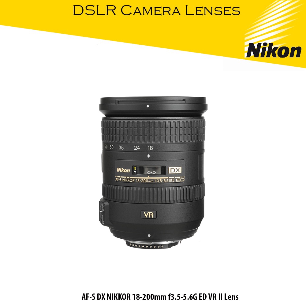 Nikon AF-S 18-200mm F3.5-5.6G ED VR II - レンズ(ズーム)