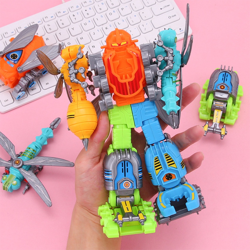 Lego Robot toy assembled Insect model with 5 in 1 intellectual puzzle ...