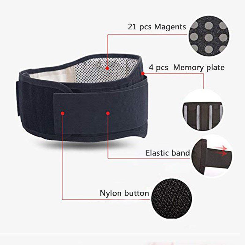 NECK PAD TOURMALINE SELFHEATING PENYOKONG LEHER SAKIT LEHER