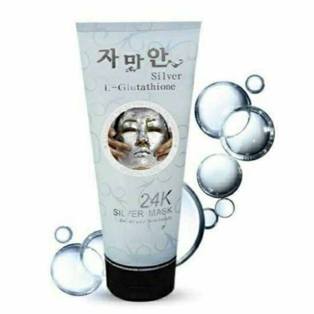 24K Silver Mask Facial Treatment