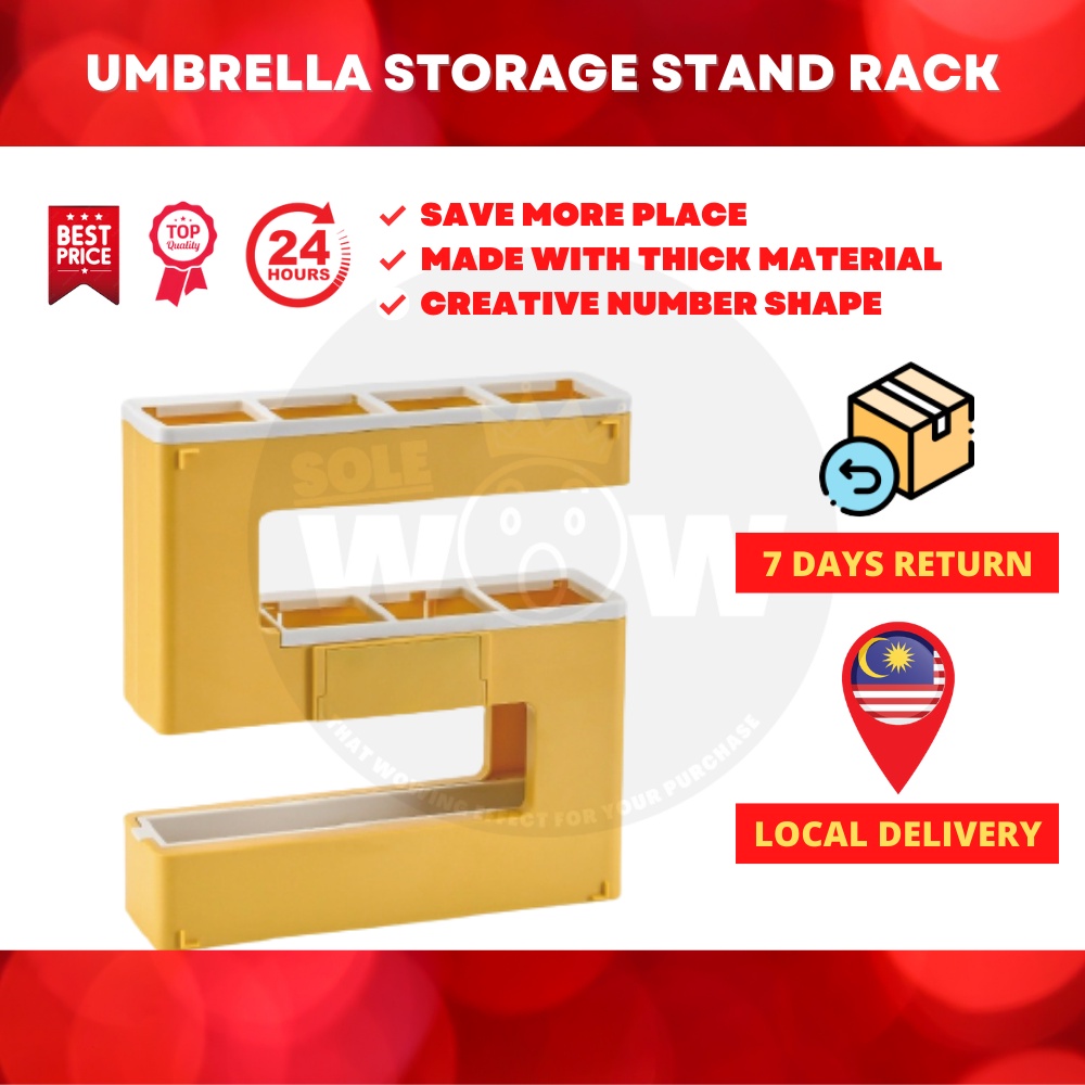 Umbrella Storage Stand Rack Holder Umbrella stand holder / Tempat ...