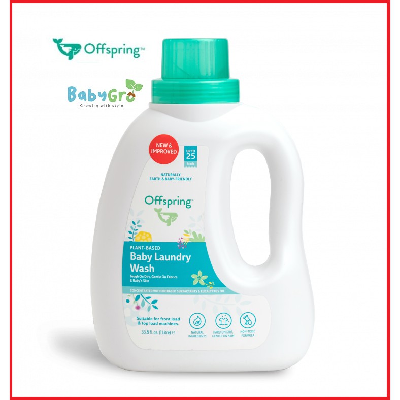 Offspring Baby Laundry Detergent Wash 1000ml (1L) | Shopee Malaysia