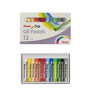 Pentel Arts Oil Pastel 12 Colors | Shopee Malaysia