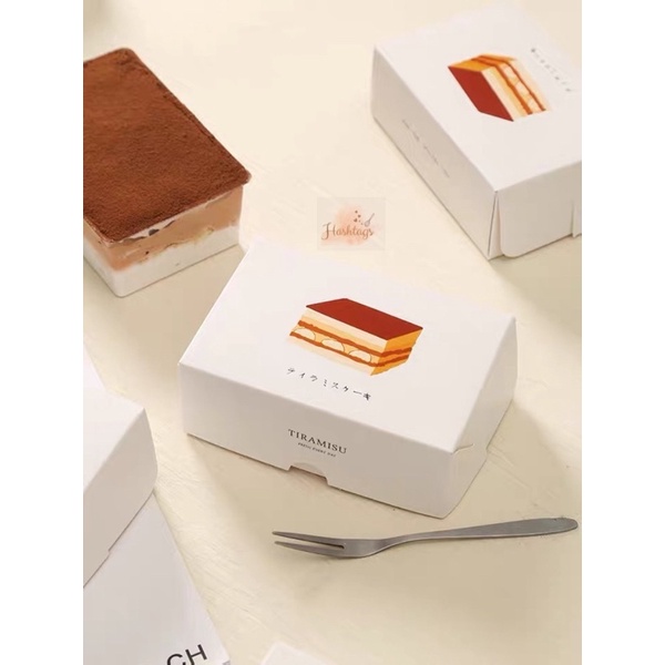 Mousse Cake Packaging Box Tiramisu Melaleuca Soy Milk Box Dessert