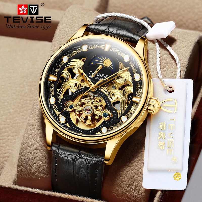 Business Casual Fashion Men's Watch Waterproof Tourbillon Automatic Mechanical main image 0