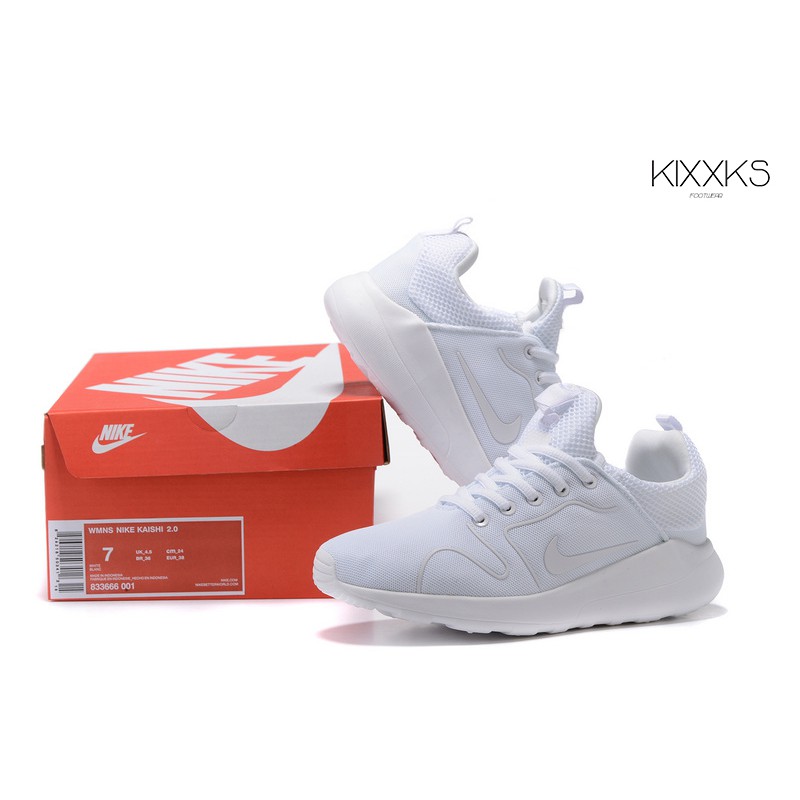 Nike kaishi triple white best sale