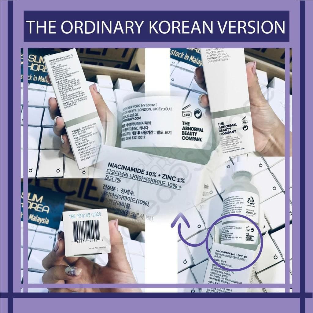 The Ordinary Best Product Collection Niacinamide/AHABHA Peeling/Alpha ...