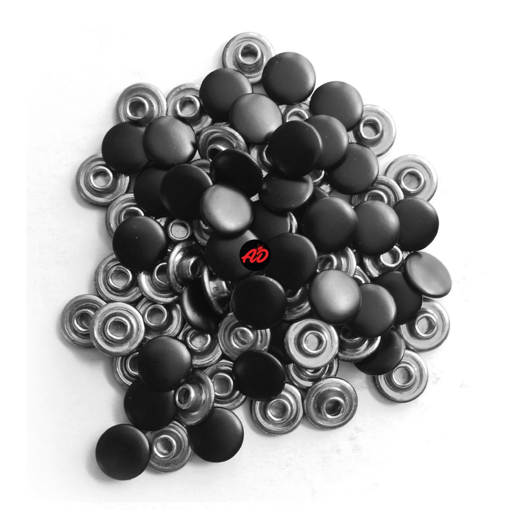 Rivet lock Button black colour | Shopee Malaysia