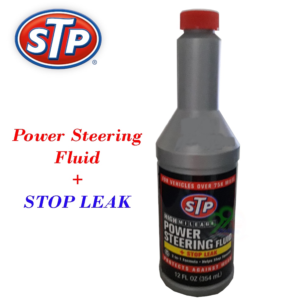 STP Power Steering Fluid + STOP LEAK Shopee Malaysia