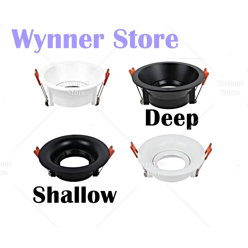 [ANTI GLARE]Eyeball Casing Round Eyeball Deep Shallow Casing Black ...