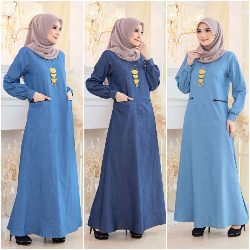 Jubah denim shop