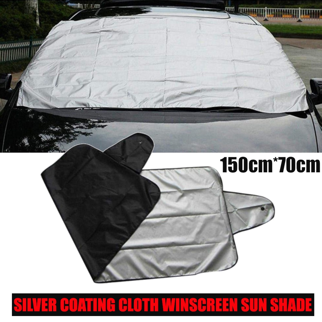 70cm x 150cm Car Front Rear Windscreen Parking Sun Shade Window Cover ...