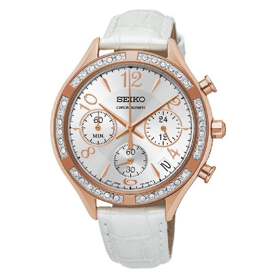 Seiko ladies chronograph hotsell