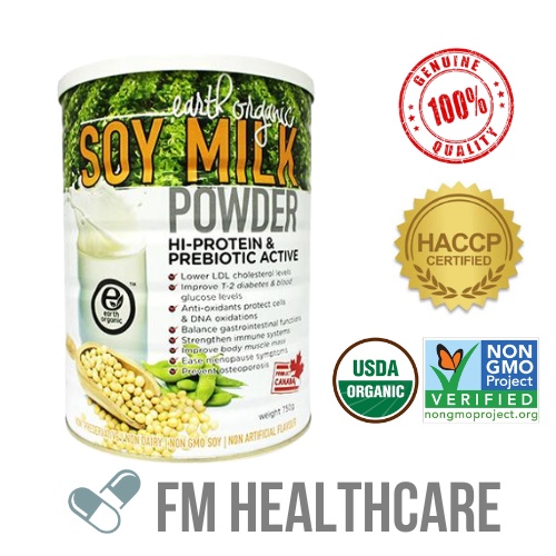 [Bubblewrapped] Earth Living Organic Soy Milk Powder (Hi Protein