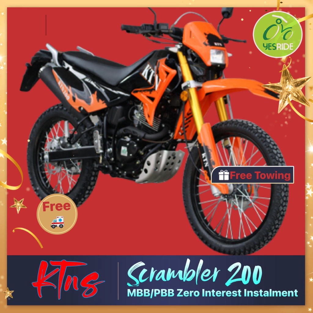 Ktns hot sale scrambler 200