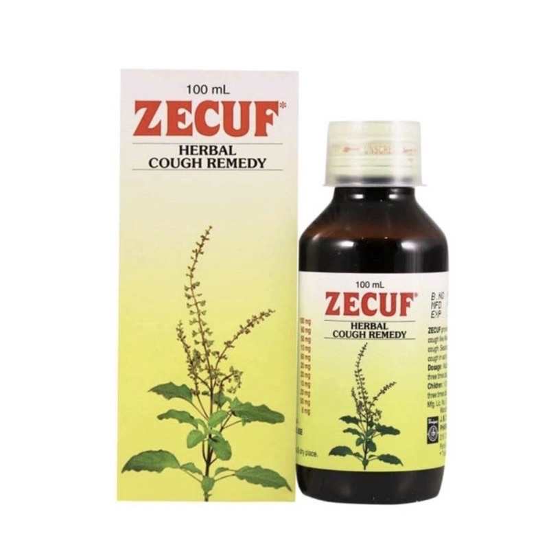Zecuf herbal cough syrup 120mL Shopee Malaysia