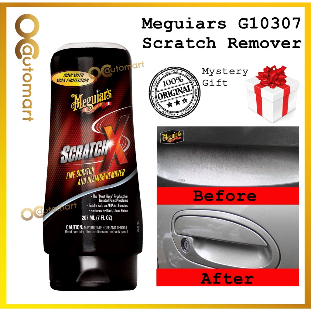 ( Free Gift ) Meguiars G10307 Scratch X 207ml Meguiar's Lite Scratch