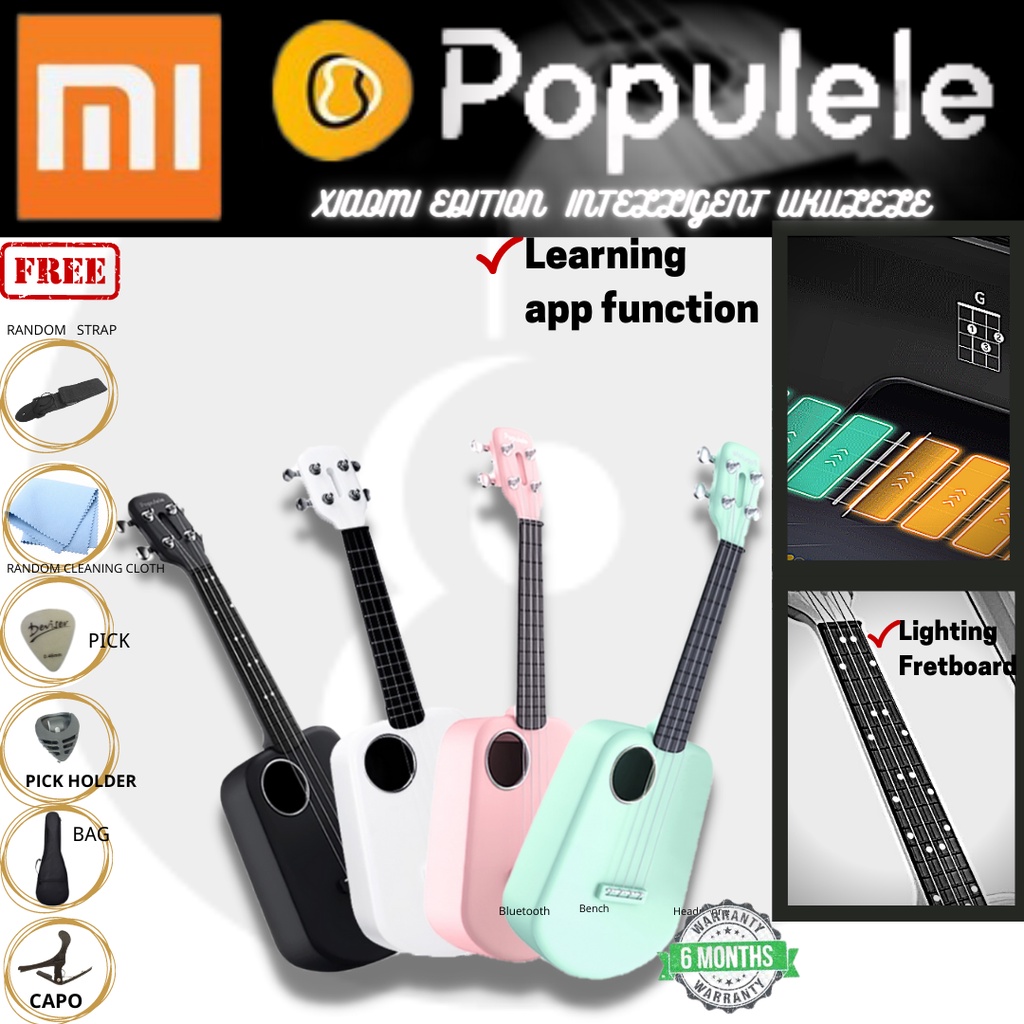 ☆XIAOMI POPULELE 2☆ CONCERT SMART UKULELE 23INCH | Shopee Malaysia