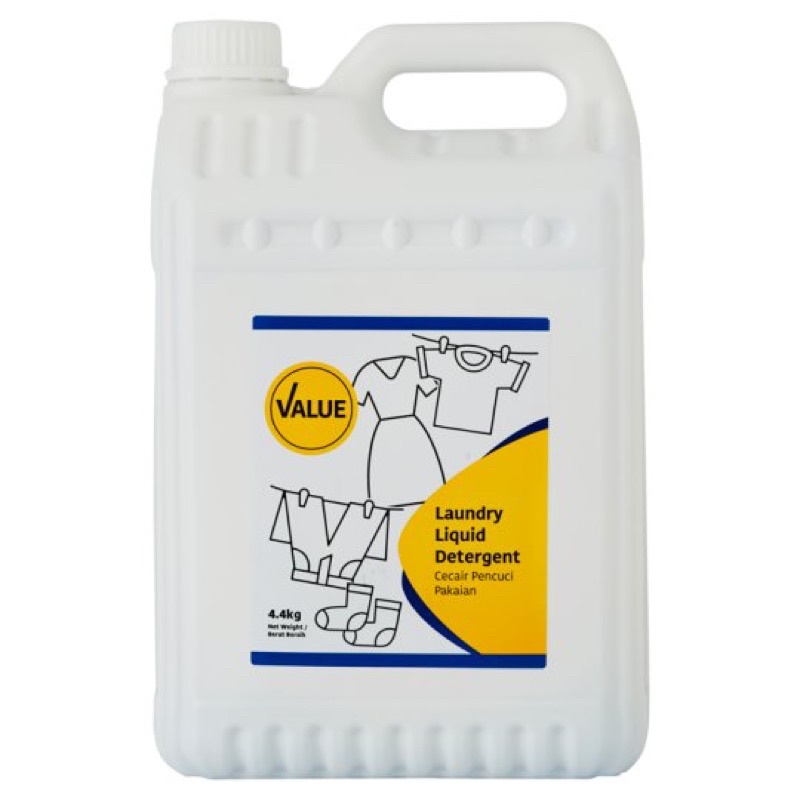 Tesco Lotus’s Value Laundry Liquid Detergent 4.4kg Shopee Malaysia