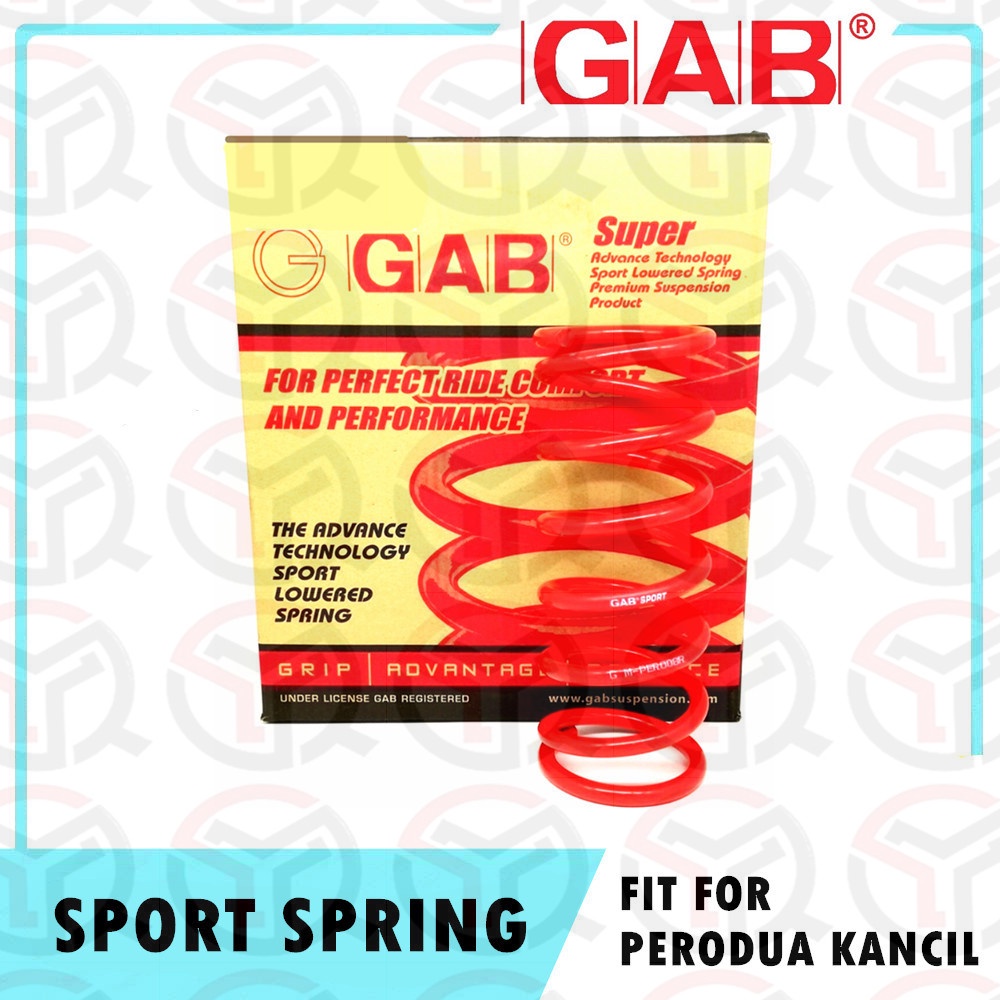 PERODUA KANCIL GAB SUPER SPORT SPRING SET (4 PIECE) (1 YEAR WARRANTY ...