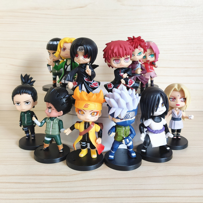 Naruto figure store collection