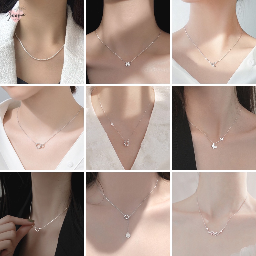 Korea silver chain outlet