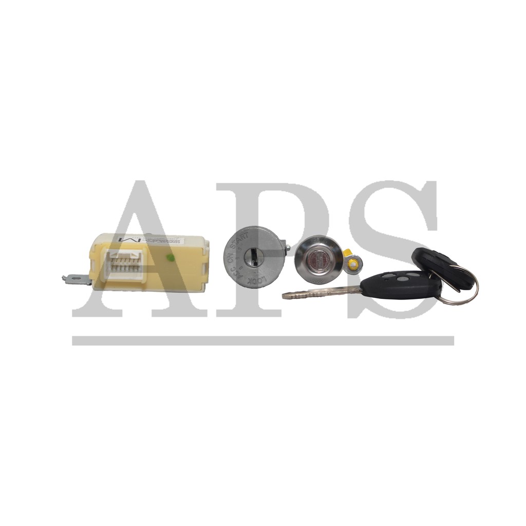 (OEM) PERODUA BEZZA KEY LOK SET (WITH /IMMOBILIZER) (K69005-BZ580 ...