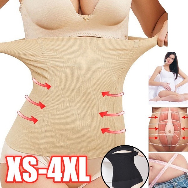 Video Inside 28cm Women Waist Shapewear Belly Band Belt Body Shaper Tummy  Control Girdle Wrap Postpartum Support Slimming Recovery Girdle Tummy Shaper