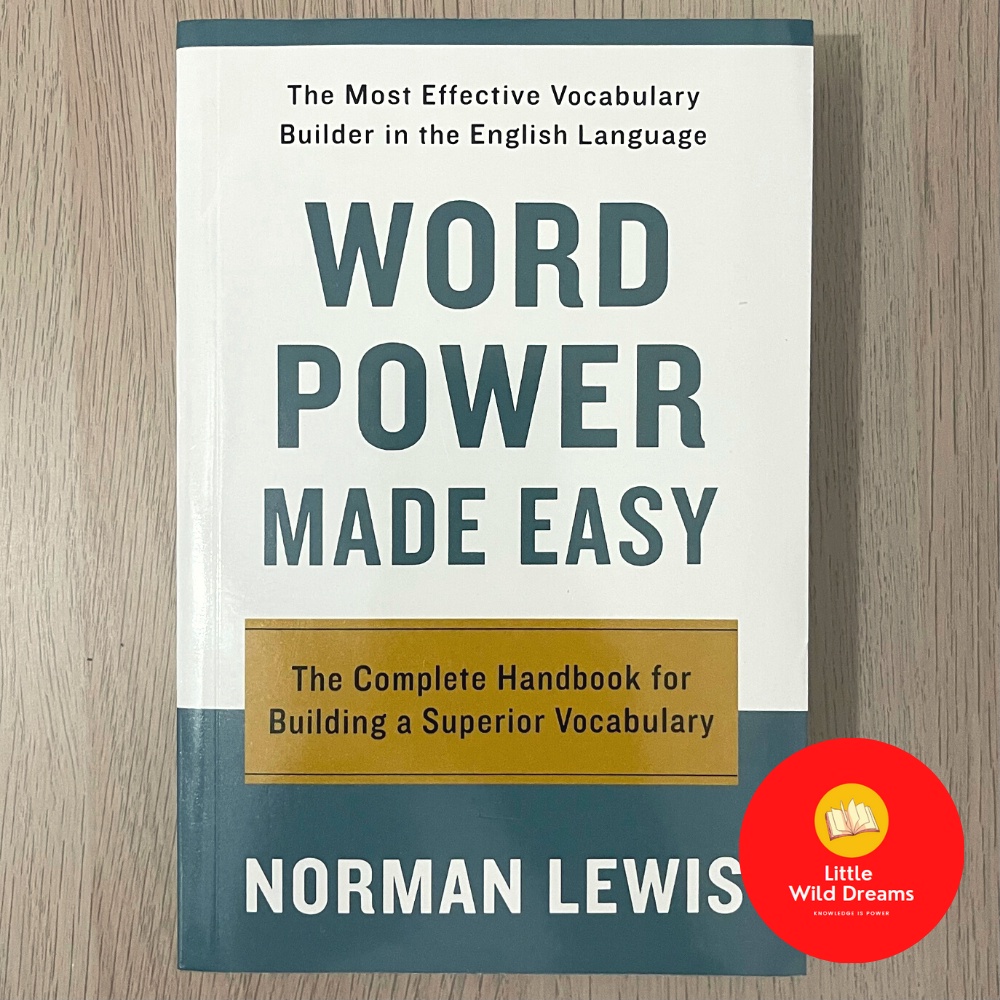 English Book : Word Power Made Easy By Norman Lewis | Communication ...