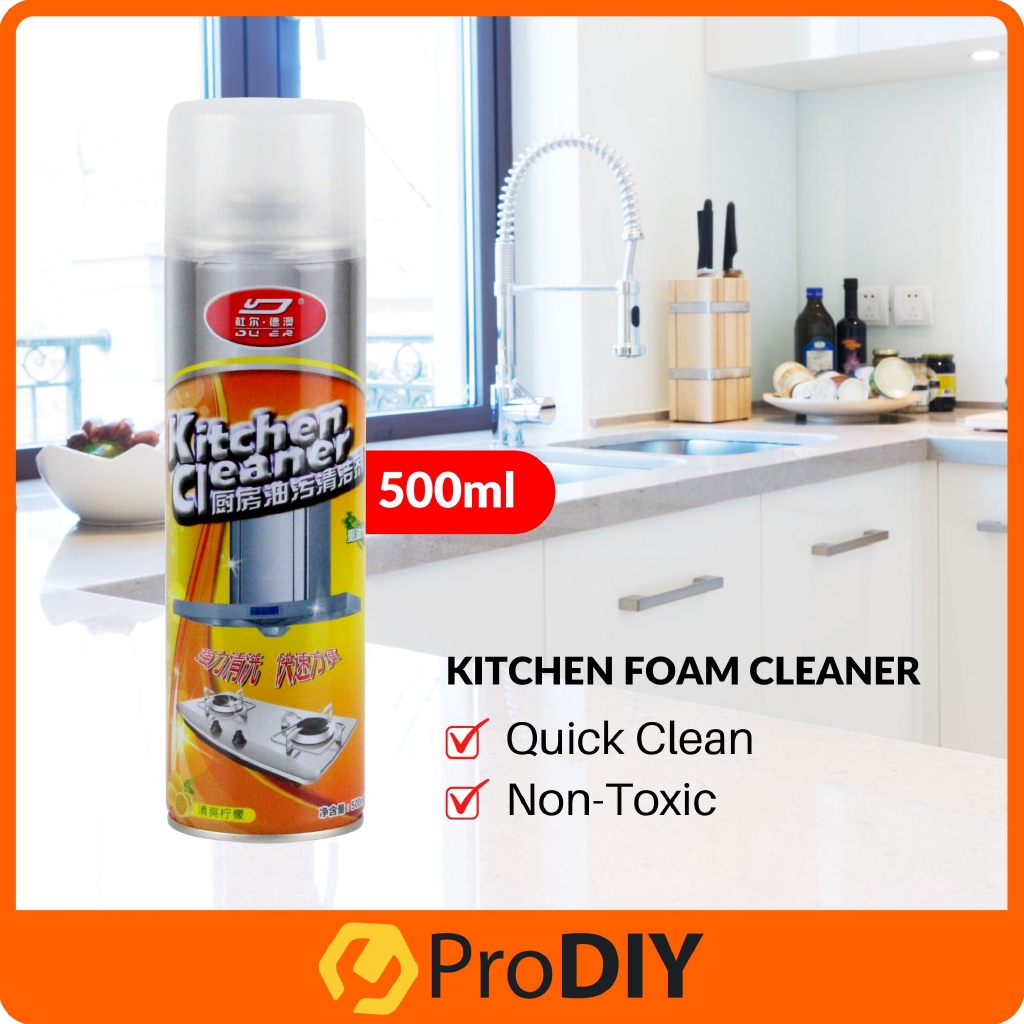 500ml Duer Kitchen Foam Cleaner MultiPurpose Foam Remover Quick Fast