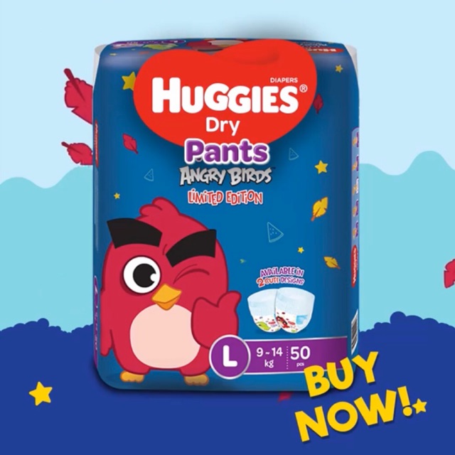Huggies Diaper Huggies Dry Pants Angry Birds Huggies Dry Pants