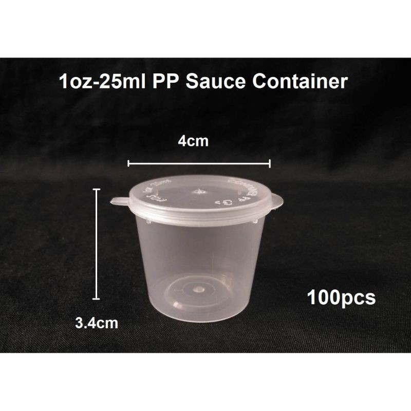 1oz/25ml disposable portable plastic cups food