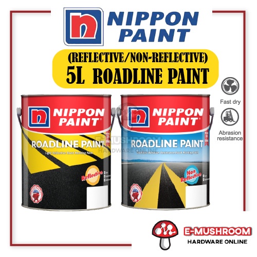 5L Nippon Road Line Paint (Reflective / Non Reflective) Shopee Malaysia