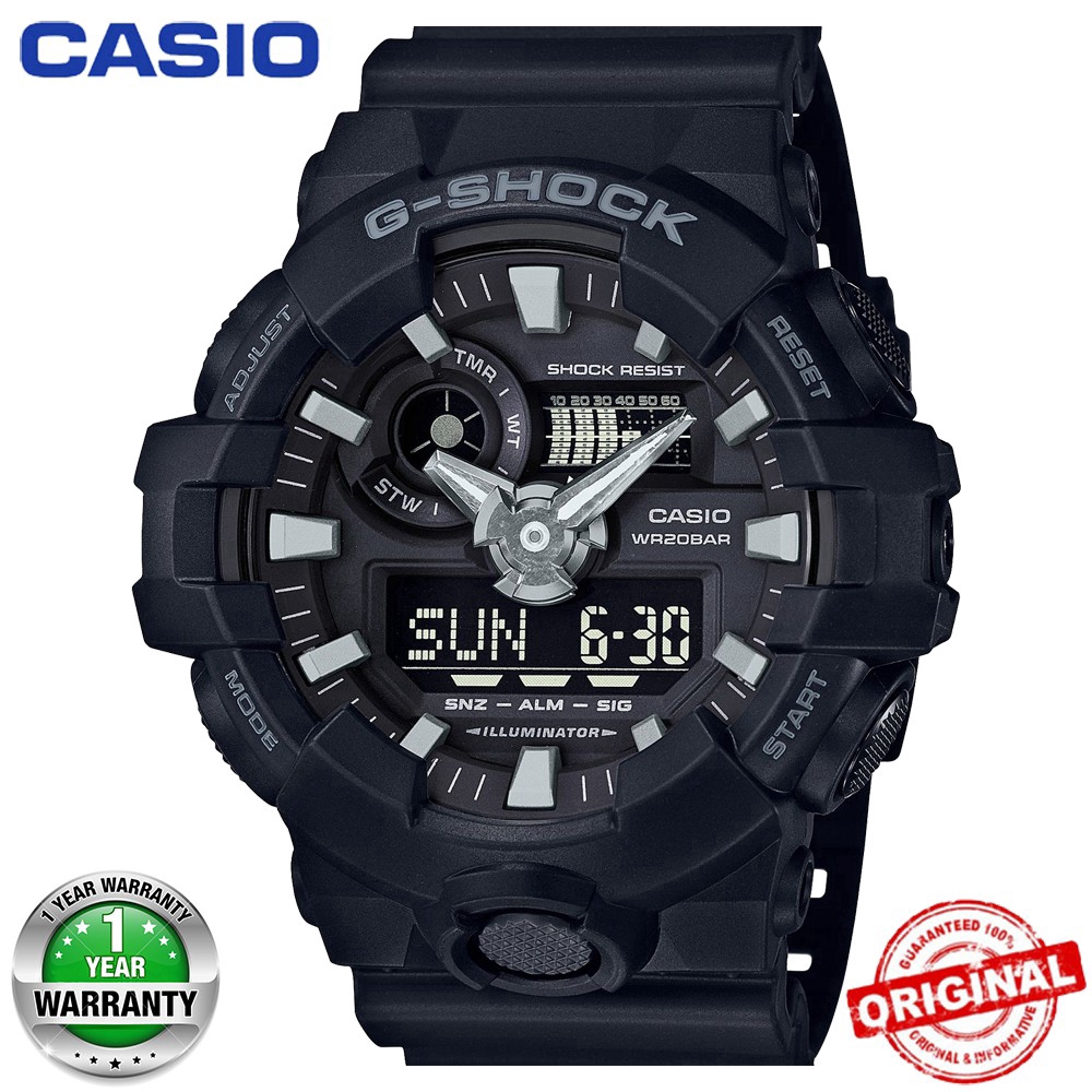 Hot sale Original GA G Shock GA 710 Wrist Watch Men Sport Watches GA 710 1A Shopee Malaysia