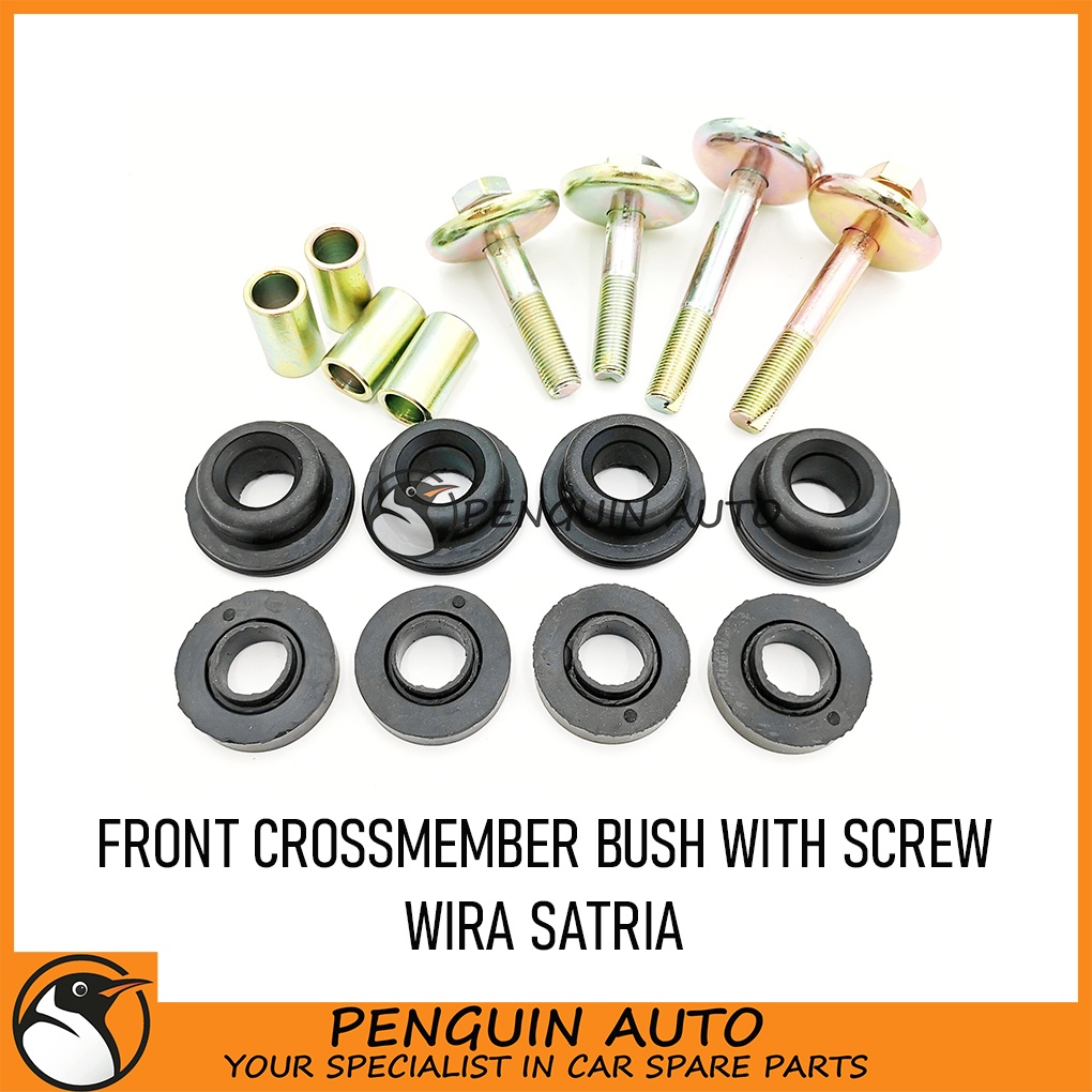 Proton Wira Satria Putra Arena Front Crossmember Bush With Screw Set Shopee Malaysia