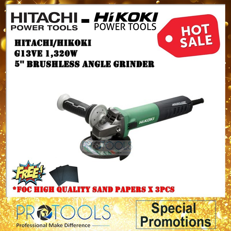 Hitachi discount brushless grinder