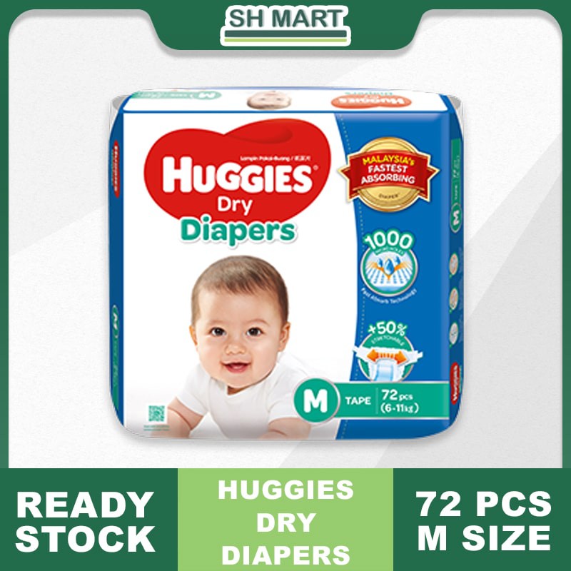 Huggies hot sale diapers m