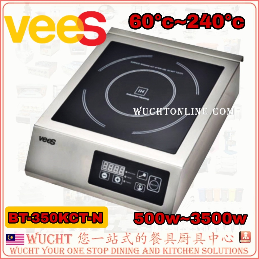 【WUCHT】 Vees Induction Cooker BT350KCTN 电磁炉 3500w VEES BT350KCTN Shopee Malaysia