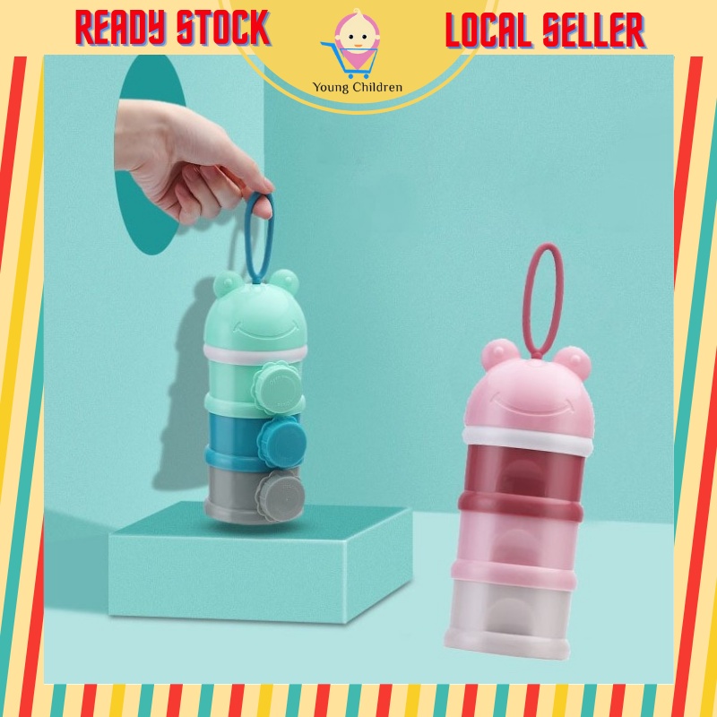 YL - Portable Baby Milk Powder Dispenser Food Storage Container 350 ML | Malaysia