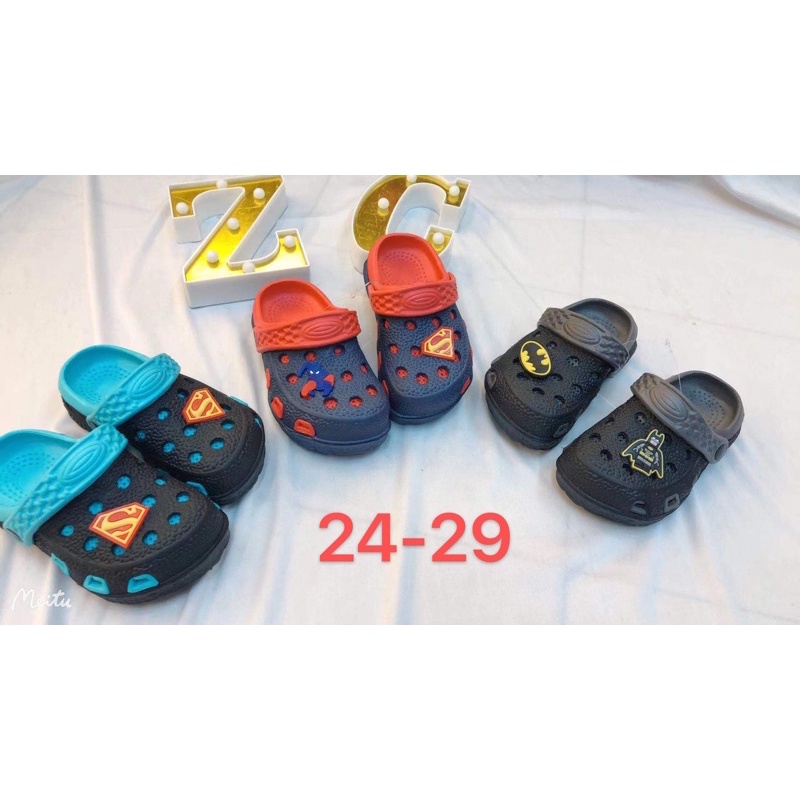 2TONES Kid Crocs Baby Boy Crocs Shoes Kasut Clog Budak Lelaki 🔥READY ...